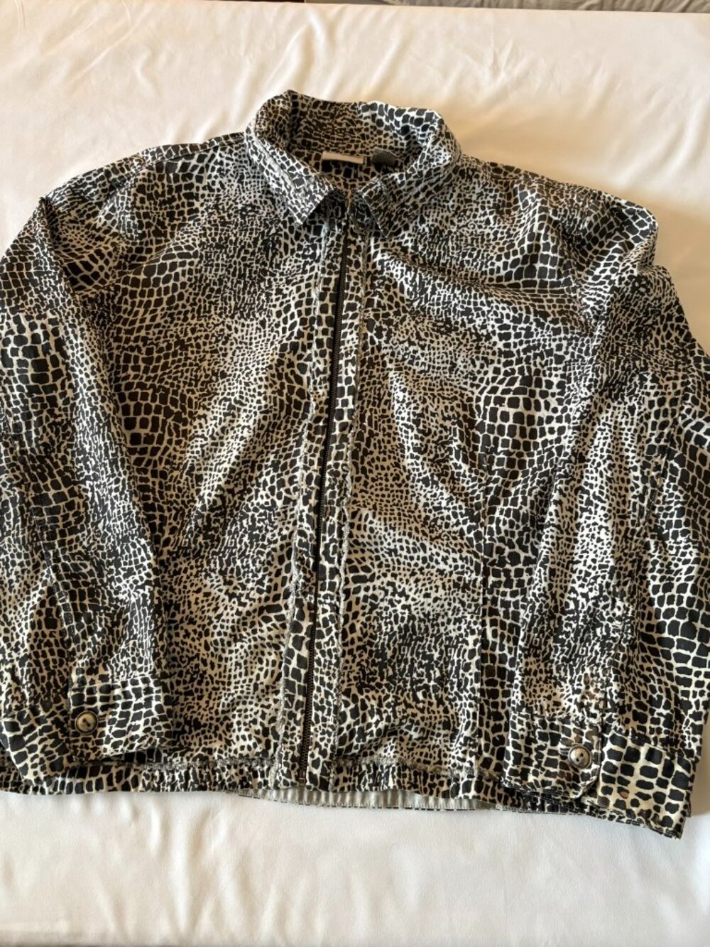 Chico's Animal Print Jacket